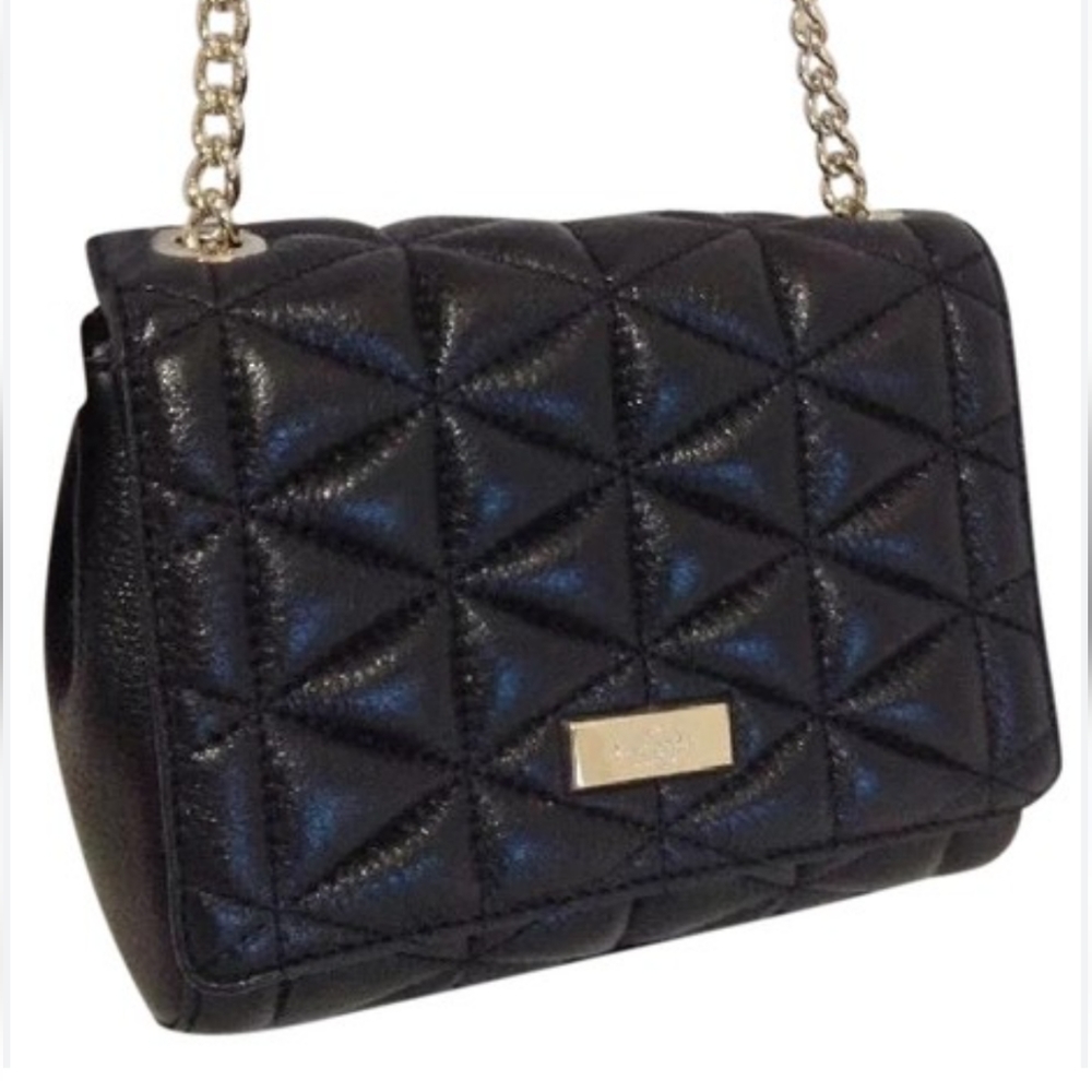 Kate Spade Quilted Leather Eliza Court Shoulder Bag